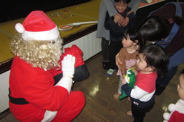 クリスマス会 たらぎ保育園